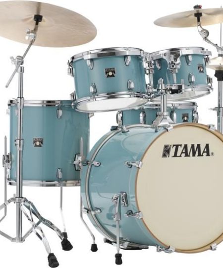 TAMA Superstar Classic Maple Light Emerald Blue Green Lacquer 5pc Kit CL52KS LEG
