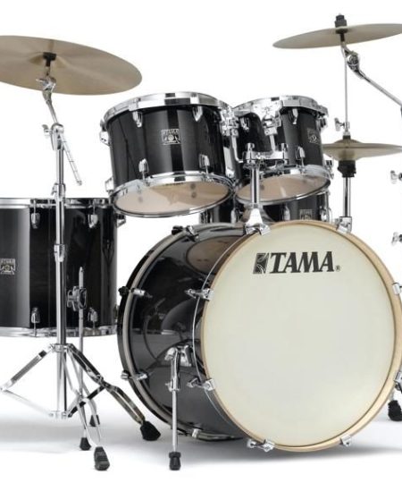 TAMA Superstar Classic Maple in Transparent Black Burst 5pc Kit