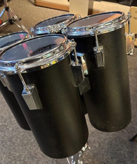Alternative view of Tama Drums Used Hi-Pitch Octobans With Stand