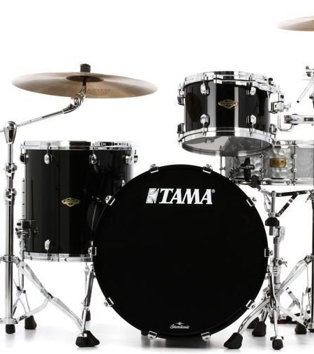 TAMA Starclassic Walnut Birch Piano Black 3 piece WBS32RZS PBK Kit