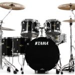 Tama Starclassic Walnut Birch WBS52LS PBK Piano Black 5pc WB kit
