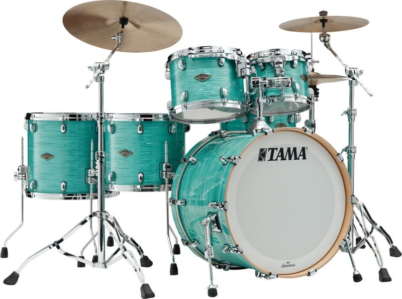 Tama Drums Starclassic Walnut / Birch WBR52LS SGS Surf Green Silk 5pc WB kit