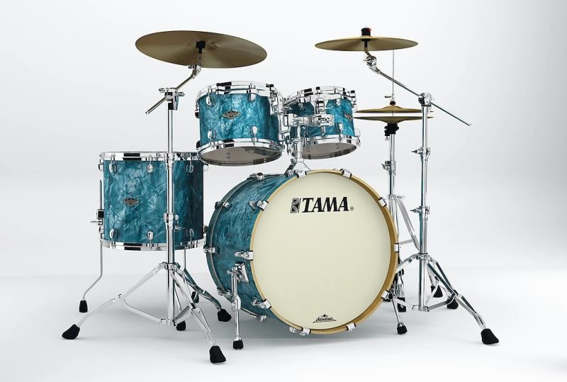 Tama Drums Starclassic Walnut / Birch Turquoise Pearl 4pc Kit WBR42S TQP