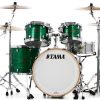 TAMA Starclassic Walnut Birch Jade Silk 4pc Drum Set WBR42SJDL