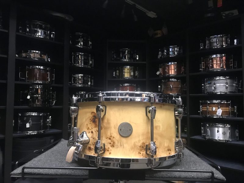 Tama Drums Used Starphonic Maple 7x13 Ltd. Mappa Burl Snare Drum