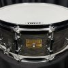 Tama MIJ Artwood Oak 5.5x14 Snare Drum Cherry Black Used
