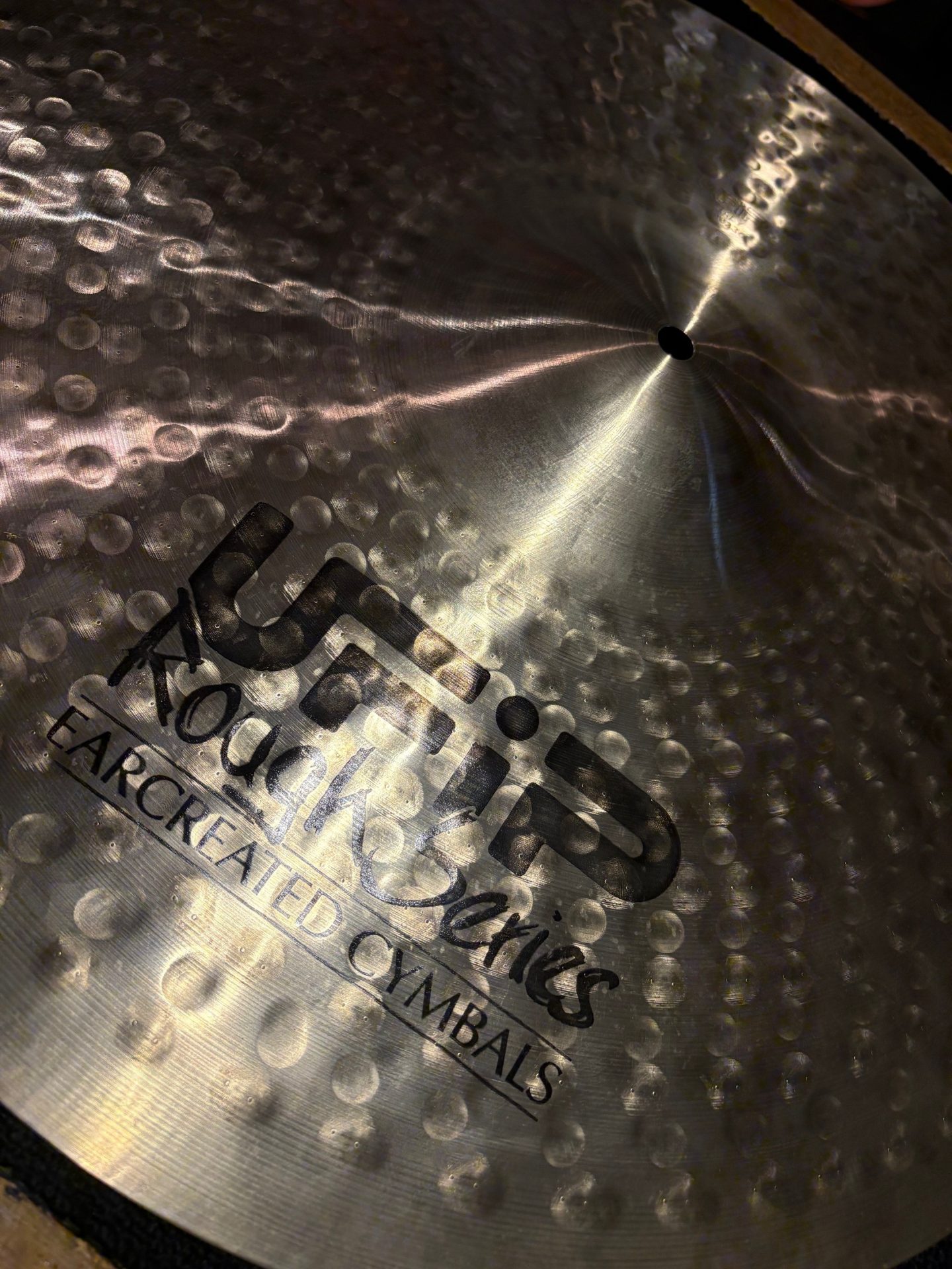 UFIP Used 21 in. Rough Ride Cymbal 3385g - Image 2