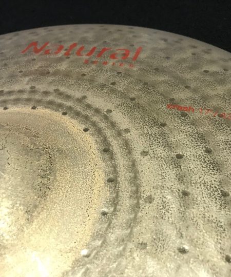 Alternative view of UFIP Used 17 in. Natural Series Crash Cymbal 1210g