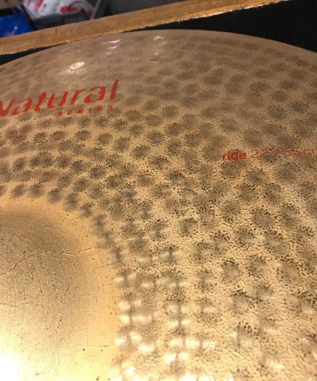 Alternative view of UFIP Used 22 in. Natural Series Ride Cymbal 3250g