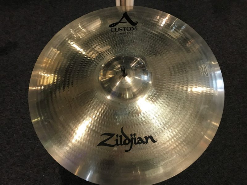 USED Zildjian A Custom 20 in Medium Ride Cymbal A20519-U