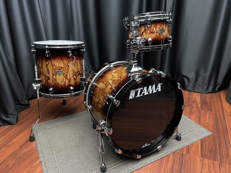 TAMA Used Starclassic Walnut / Birch Molten Brown Burst 12, 14, 20 Kit WBS30RSMBR
