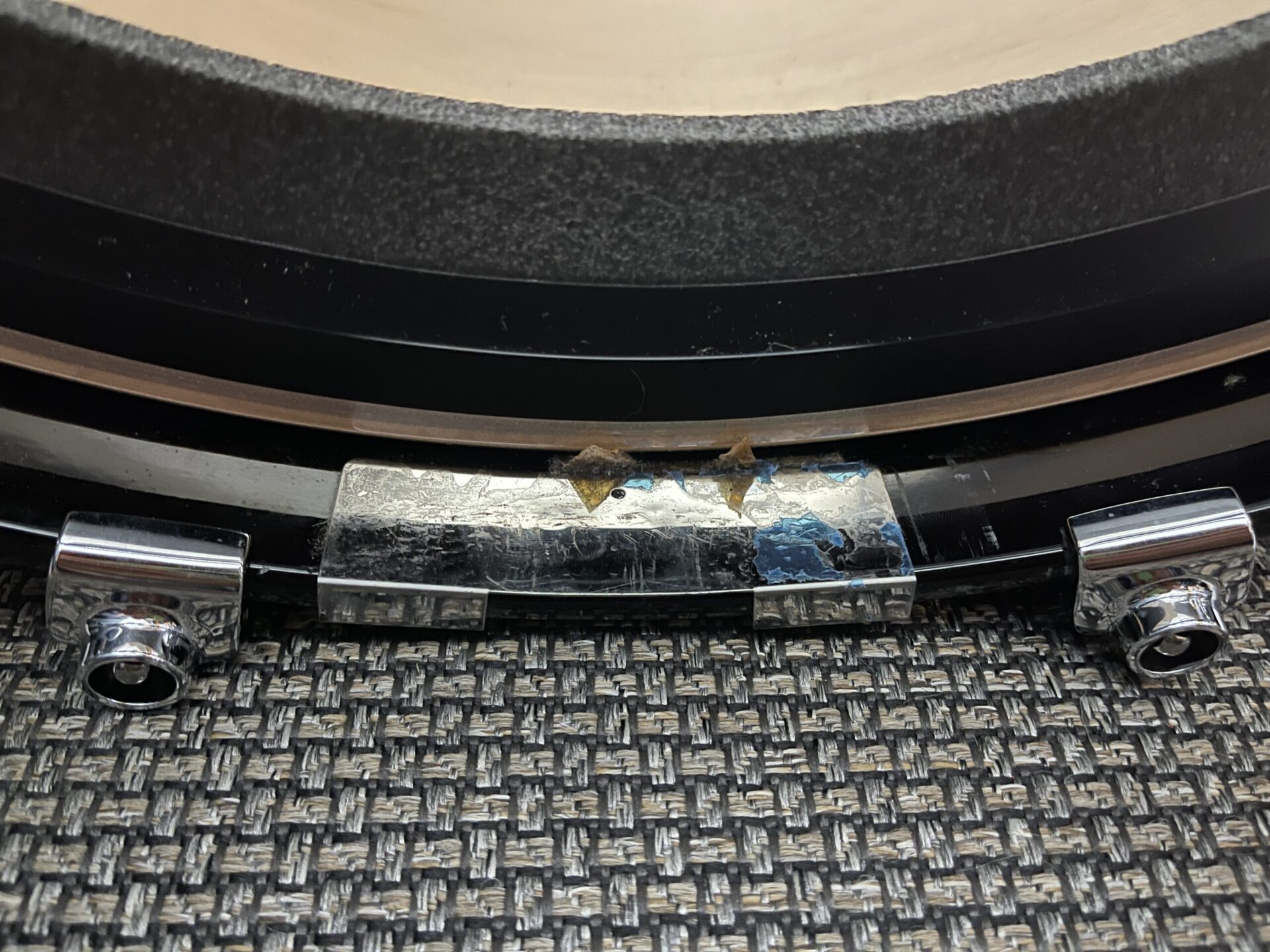 Mapex Used Drums Black Panther Velvetone 5pc Set Butter Burl Burst - Image 6