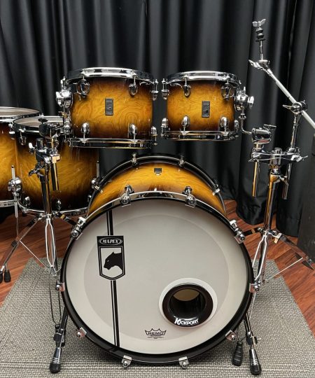 Alternative view of Mapex Used Drums Black Panther Velvetone 5pc Set Butter Burl Burst