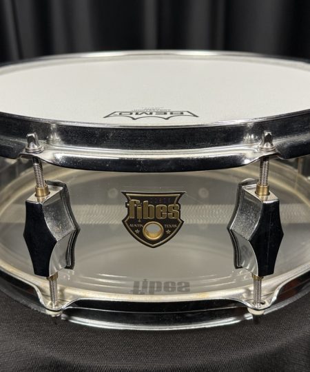 Fibes Drums Austin Crystalite 5x13 Clear Acrylic Snare Drum