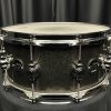 DW Used Snare Drums Performance Series Maple 6.5x14 Pewter Sparkle