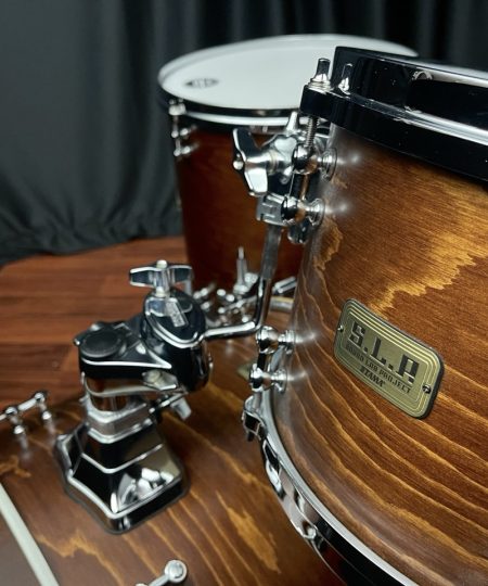 Alternative view of Tama Drums Used SLP Fat Spruce 12, 14, 20 Kit Wild Satin Spruce Set
