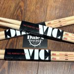 Vic Firth 2B Nylon Tip 3-Pack American Classic Hickory Drum Sticks