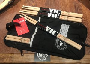 Vic Firth Freestyle 5B 4 Pair Drumstick Bundle With Stick Bag