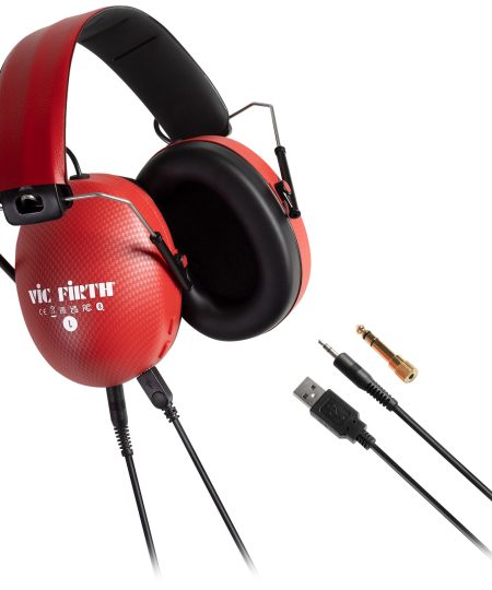Vic Firth Drum Accessories BlueTooth Stereo Isolation Headphones VXHP0012