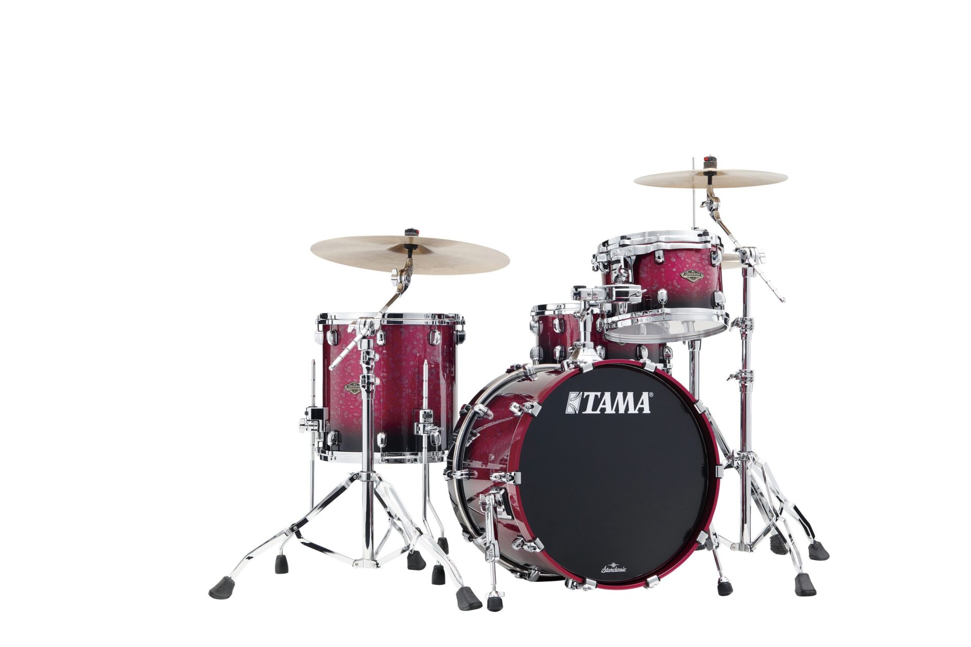 Tama Starclassic Walnut / Birch Molten Dark Raspberry Fade WB Kit 12, 14, 20