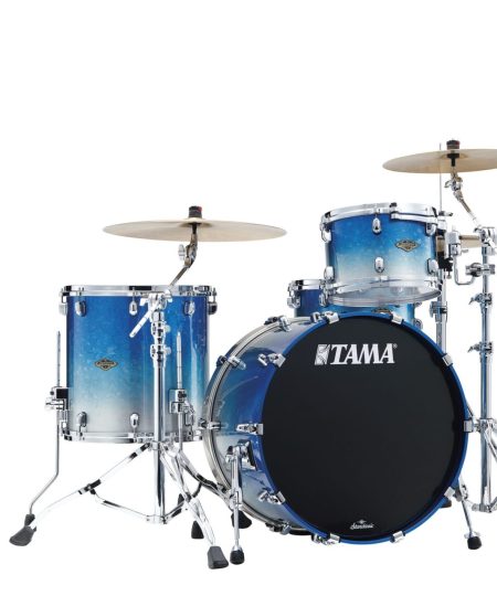 Tama Starclassic Walnut Birch 3pc Set Molten Blue Ice Fade WBS32RZS MBI