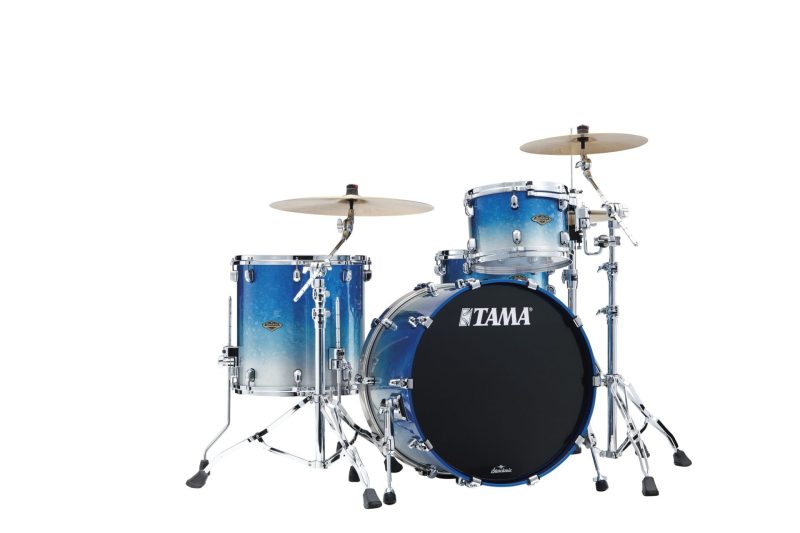 Tama Starclassic Walnut Birch 3pc Set Molten Blue Ice Fade WBS32RZS MBI