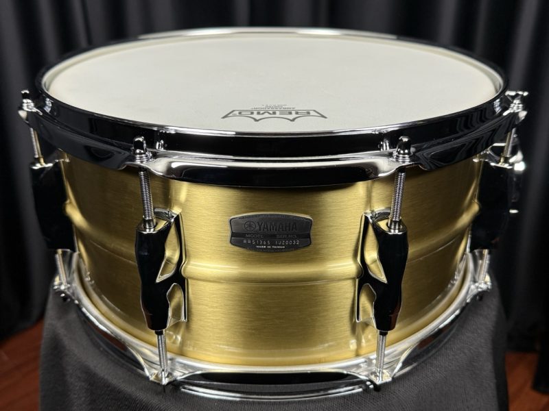 Yamaha Recording Custom 6.5 x 13 Brass Snare Drum