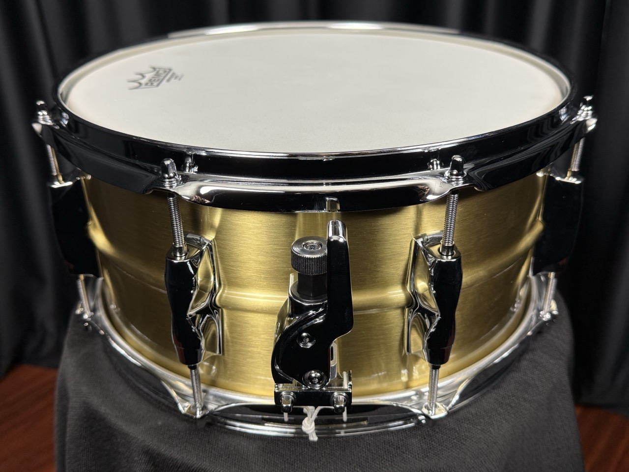 Yamaha Recording Custom 6.5 x 13 Brass Snare Drum - Image 2