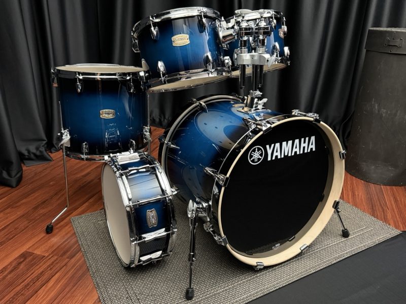 Yamaha Drums Stage Custom Birch 5pc Shell Pack Deep Blue Sunburst
