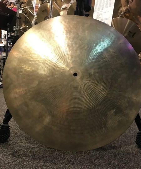 Zildjian Used Cymbals A Thin Stamp 18 in. Flat Ride Ride Cymbal