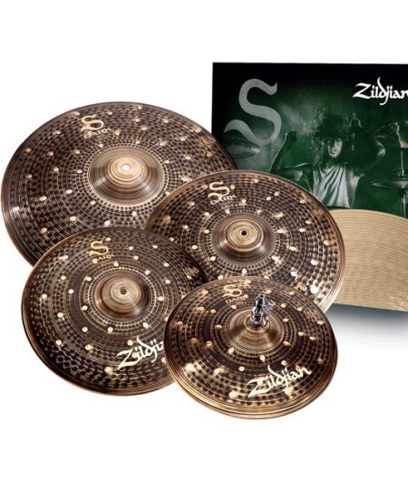 Complete Zildjian Cymbals S Dark Pack 14 hats, 16 and 18 Crash, 20 Ride SD4680