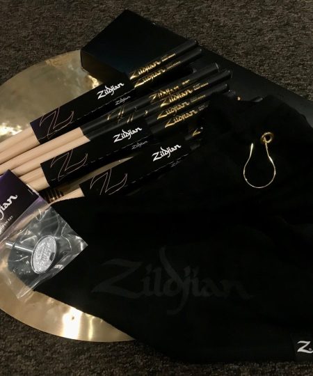 Alternative view of Zildjian 4pr 5A Dip Drumstick Zkey Towel Bundle Gift