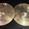 Zildjian Used A Custom 14 in. Hi Hat Cymbals 1131g Top 1258g Bottom