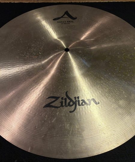 Zildjian Cymbals Used 21 in. A Sweet Ride Cymbal