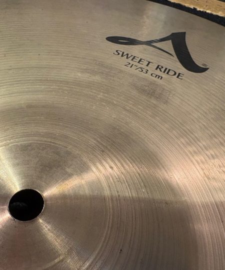 Alternative view of Zildjian Cymbals Used 21 in. A Sweet Ride Cymbal