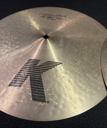 Alternative view of Zildjian Used K Custom Dark 14 in. Hi Hat Cymbal Pair