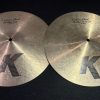 Zildjian Used K Custom Dark 14 in. Hi Hat Cymbal Pair