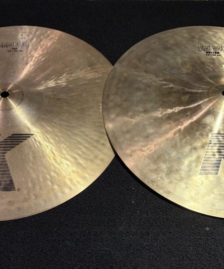 Zildjian Cymbals Used 15 in. K Light Hi Hat Cymbal Pair