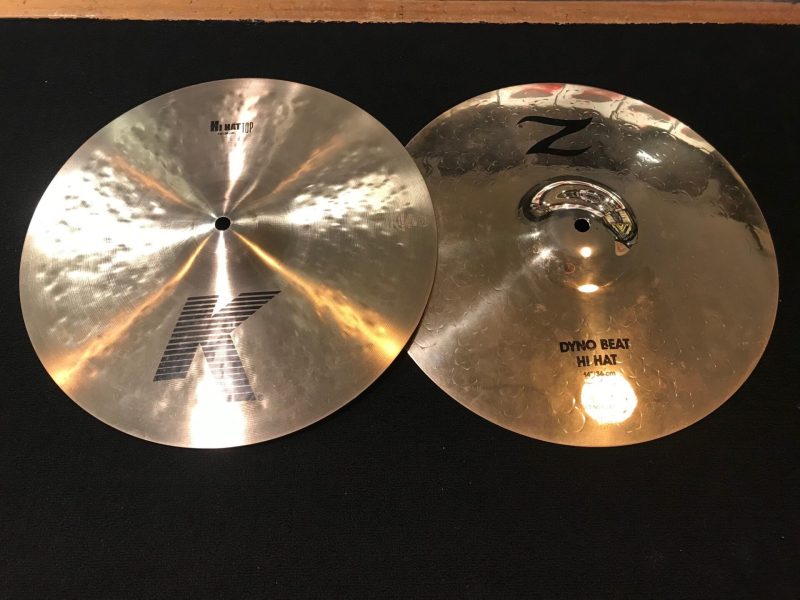 Zildjian Used Cymbals K/Z Dyno Beat 14 in. Hi Hat Cymbal Pair