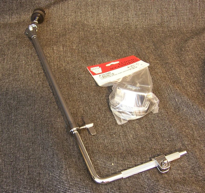 Ludwig Parts L1372 Bass Drum Shell Mount Cymbal Holder with P1216D Bracket