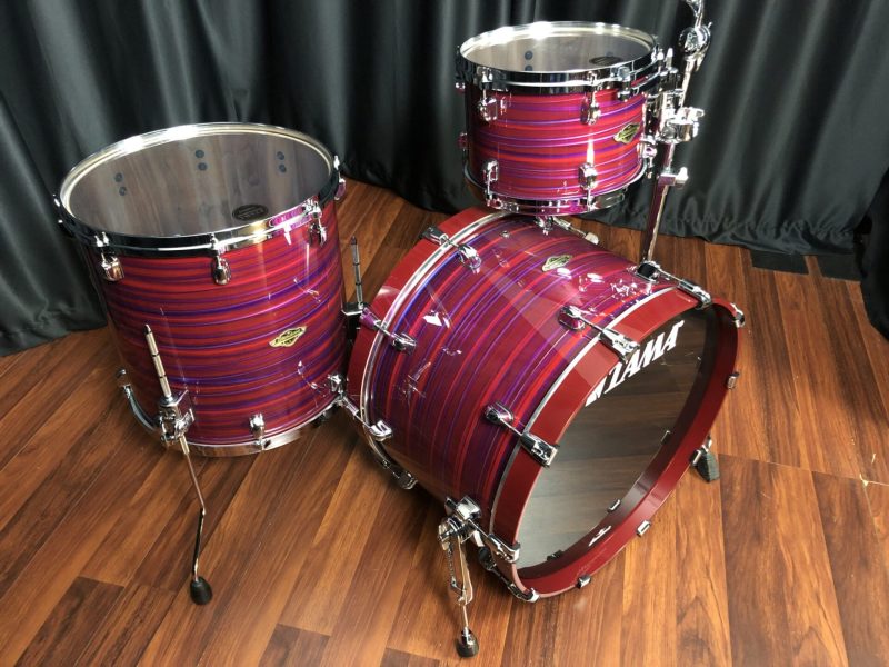 TAMA Starclassic Walnut Birch Lacquer Phantasm Oyster 3pc Kit WBS32RZS LPO