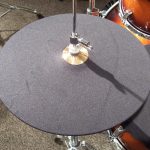 DrumTee Cymbal Mute Quieter Sound with Full Rebound