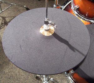 DrumTee Cymbal Mute Quieter Sound with Full Rebound