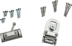 DW Drums SM2161 Chrome Mag Throw Off and 5P Butt Plate