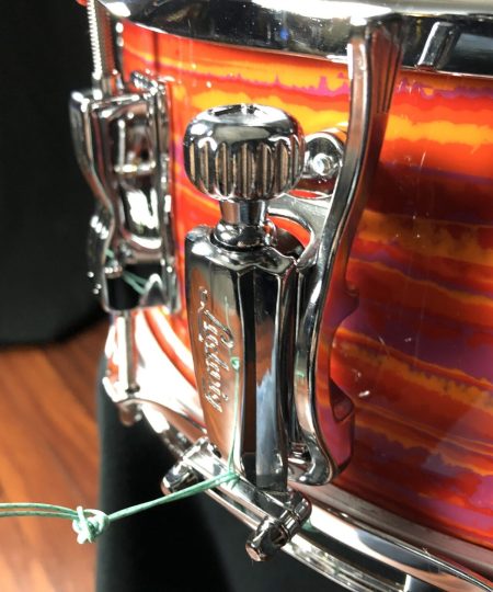Alternative view of Ludwig Jazz Fest 5.5x14 in. Snare Drum Mod Orange Legacy Mahogany LS90851