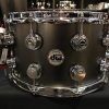 DW Drums new Drum Workshop 8x14" Collector's Snare Black Satin over Brass w/ Chrome