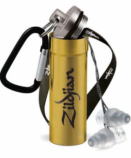 Zildjian High-Fidelity Earplugs Hearing Protection Pair with Carry Case