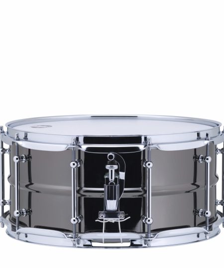 Alternative view of Ludwig LW6514C Black Magic 6.5x14 Tube Lug Snare Drum Brass with Chrome Hardware
