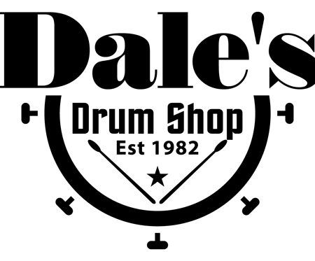 Alternative view of Drummer Gift DRUMS Car Magnet Black and White 4 1/2in. x 3in.