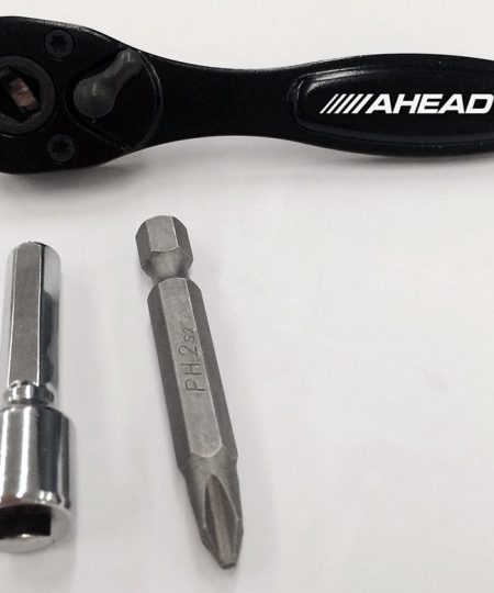 Drums Ahead Brand ASTR Ratchet Drum Tuning Key with Screwdriver Bit